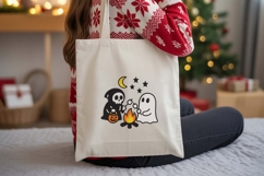 Ghost and Reaper Campfire Embroidery Product Image 4