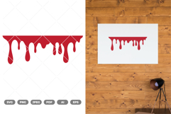 Dripping Liquid SVG &amp; Clipart Product Image 1