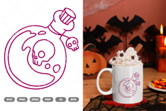 Poison Bottle SVG &amp; Clipart Product Image 1