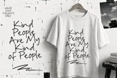Roughly Yours Handwritten Brush Font Product Image 4