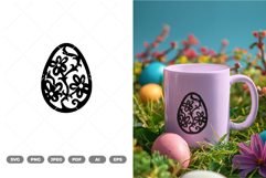 Easter Egg SVG &amp; Clipart Product Image 1