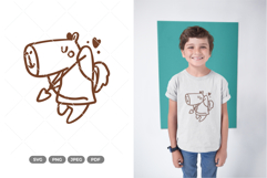 Cupid Capybara SVG &amp; Clipart Product Image 1