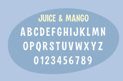 Juice &amp; Mango Font Product Image 4