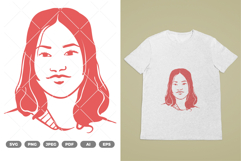 Woman SVG &amp; Clipart Product Image 1