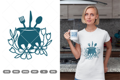 Kitchen Sign SVG &amp; Clipart Product Image 1