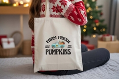 Farm Fresh Pumpkins Truck Embroidery Product Image 4