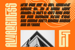 Anisera - Condensed Modern Sans Serif Product Image 4