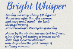 Bright Whisper Modern Font Duo Sans &amp; Script Product Image 4