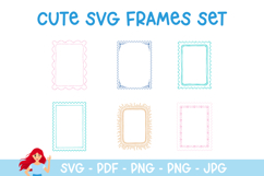 45 Crayon style SVG frames, Frames SVG Product Image 7