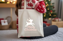 Merry Christmas Reindeer Embroidery Design Product Image 4