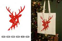 Reindeer SVG & Clipart Product Image 1