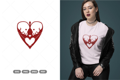 Skull Lovers SVG &amp; Clipart Product Image 1