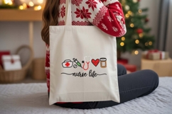 Nurse Life Embroidery Design for Medical Lovers Product Image 4