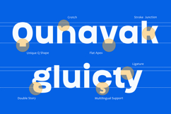 Kagusto - Modern Bold Minimal Logo Sans Font Product Image 3