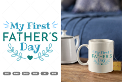 Father’s Day Quotes Colored SVG &amp; Clipart Product Image 1