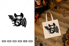 Skeleton Bat SVG &amp; Clipart Product Image 1
