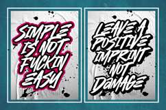 Thrashlane - Street Brush Font Product Image 2