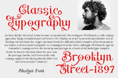 Aholya - Decorative Display Font Product Image 4