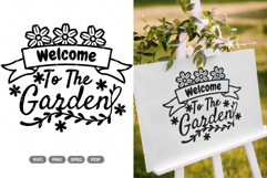 Welcome To The Garden SVG &amp; Clipart Product Image 1