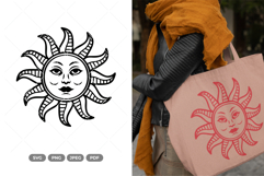 Tribal Sun SVG &amp; Clipart Product Image 1