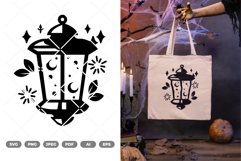 Celestial Lantern SVG &amp; Clipart Product Image 1