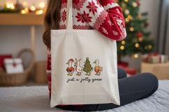 ust a Jolly Goose Christmas Embroidery Design Product Image 4