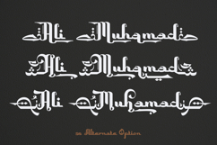 Bhorudyn - Islamic Calligraphy Product Image 4