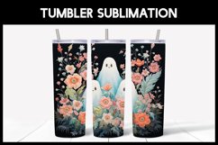 6 Halloween Tumbler Wrap Ghosts I Halloween Tumbler Product Image 5