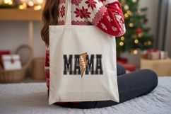 Football Mama Embroidery Design | Game Day Stitch File Product Image 4