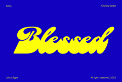 Kolta | Bold Chunky Script Product Image 4