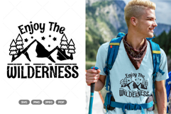 Enjoy The Wilderness SVG &amp; Clipart Product Image 1