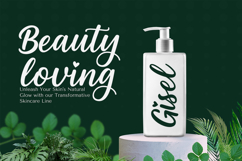 Bilgia Modern Calligraphy Font With Extra Product Image 4