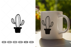 Cactus SVG &amp; Clipart Product Image 1