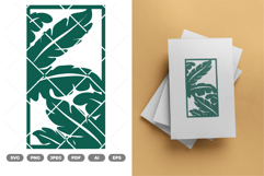Tropical Leaf SVG &amp; Clipart Product Image 1