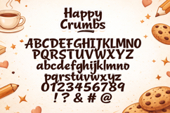 Happy Crumbs Playful Handwritten Font Product Image 5