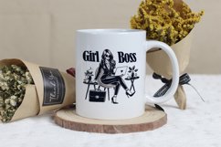 Boss Babe Charm - Empowering Businesswoman PNG Clip Art Product Image 3