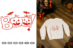 Boo! SVG &amp; Clipart Product Image 1