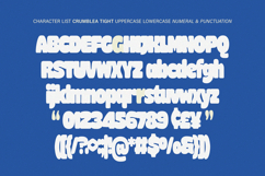 Crumblea - Modern Rounded Bold Chunky Logo Sans Font Product Image 3
