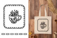 Vintage Tea Illustration SVG &amp; Clipart Product Image 1
