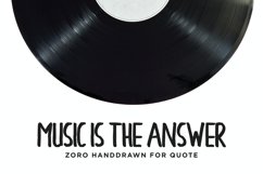 Zoro - Handdrawn Sans Font Product Image 4