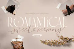 Forever With Love - Elegant Ligature Lovely Font Duo Product Image 4