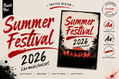 Braveston Brush Script Font Product Image 3