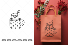 Valentine Pet SVG &amp; Clipart Product Image 1