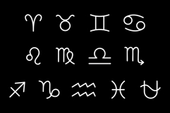 Zodiac Symbol Icons Set Product Image 7