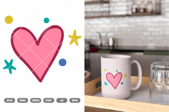 Heart SVG &amp; Clipart Product Image 1