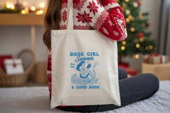 Book Girl Summer Mermaid Embroidery Design Product Image 4