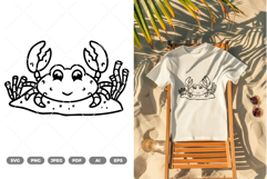 Crab SVG &amp; Clipart Product Image 1
