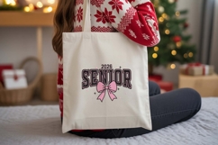 Senior 2026 Bow Embroidery Design Product Image 4