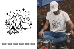Campfire SVG &amp; Clipart Product Image 1