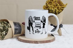 Boss Babe Charm - Empowering Businesswoman PNG Clip Art Product Image 3
